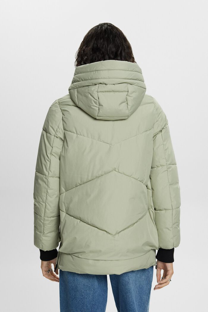 Steppjacke mit Kapuze