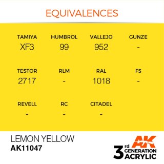AK Lemon Yellow (17 ml)