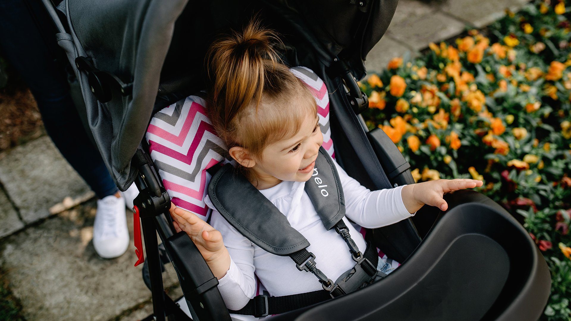 lionelo Kinder-Buggy Emma, Tasche Leicht SGS i EN Bis 15kg