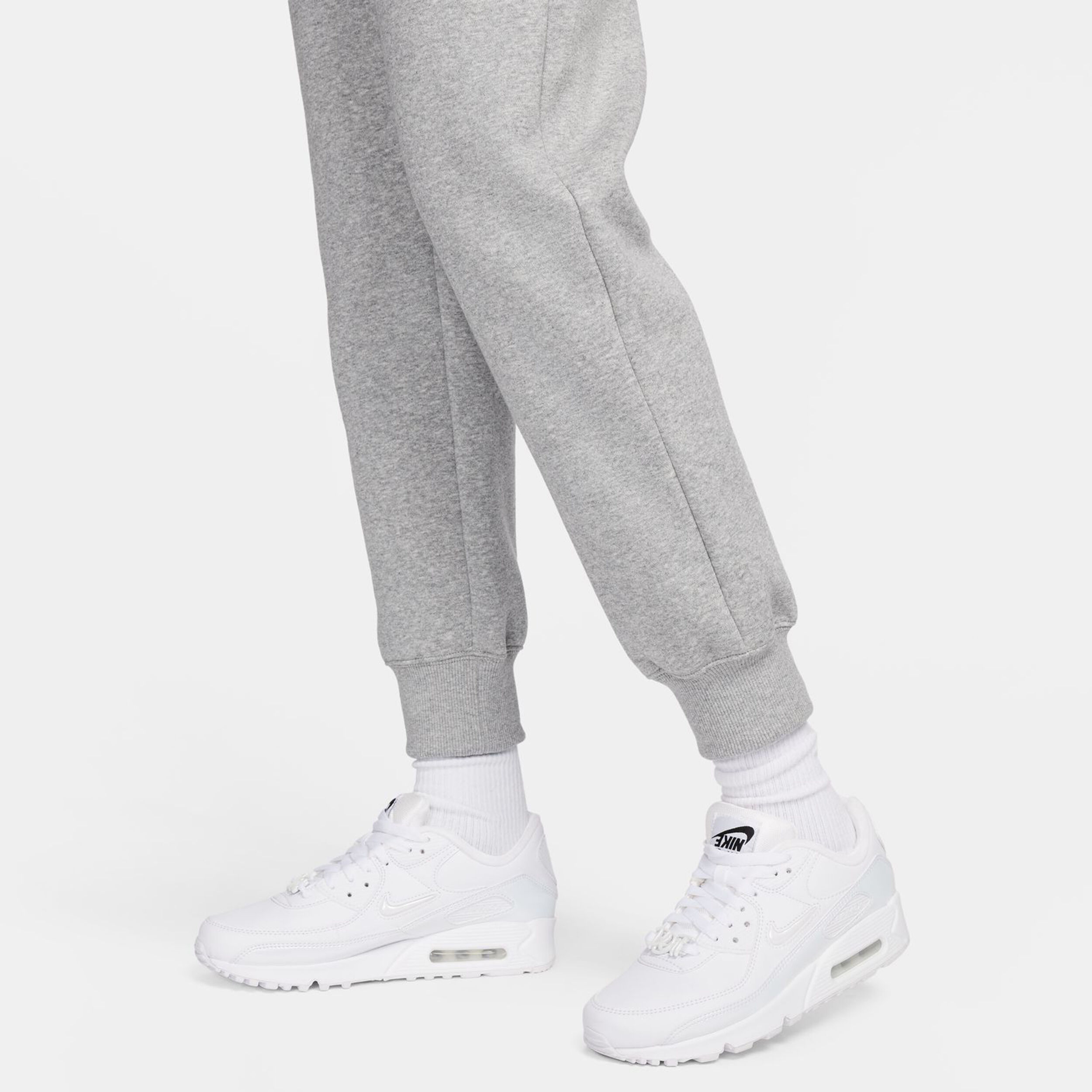 PHNX Fleece Mid-Rise Standard Trainingshose Damen - Hellgrau