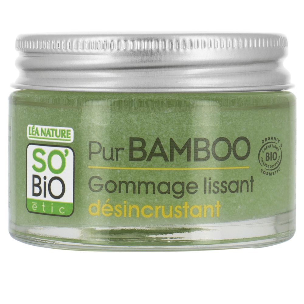 LÉA NATURE SO BiO étic Gommage lissant désincrustant,  tous types de peaux,                  Pur Bamboo Gommage