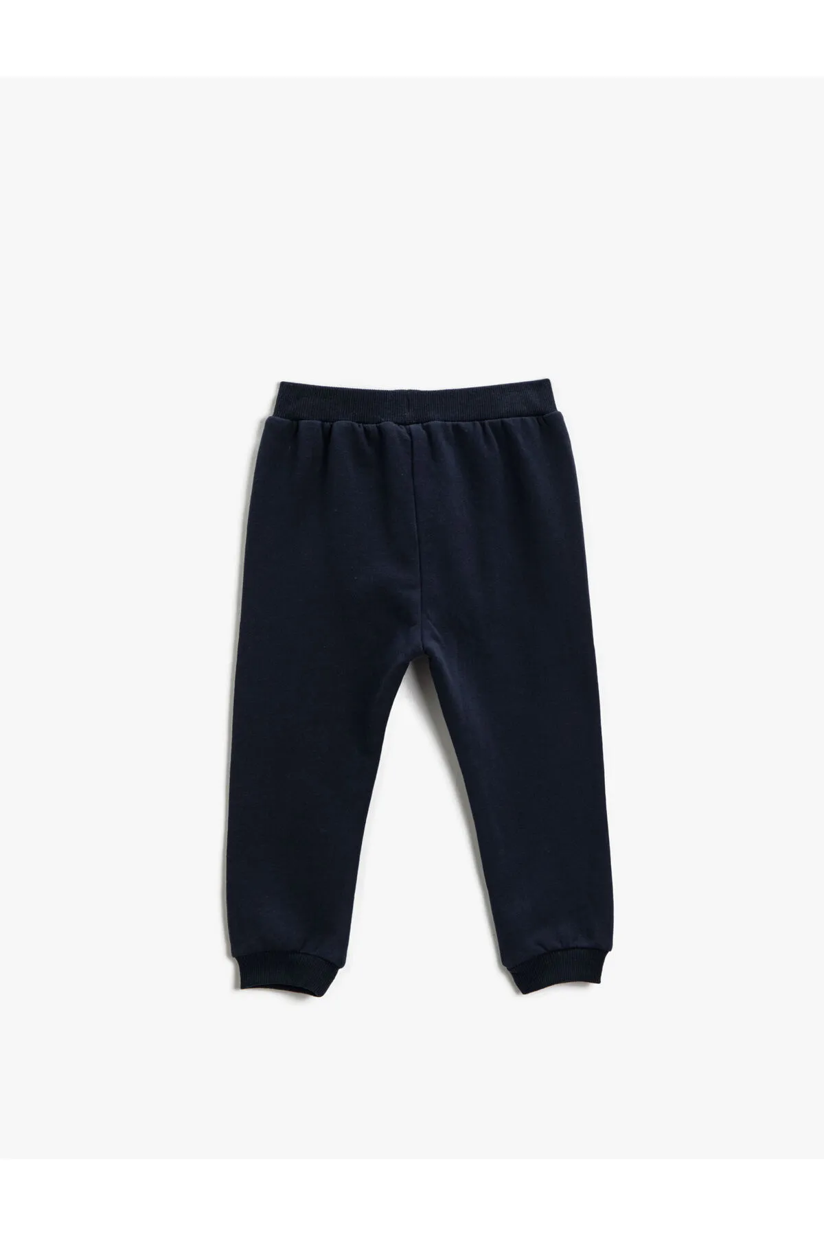 Koton  Marineblaue Baby-Jogginghose mit normalem Bein 3wmb40005tk
