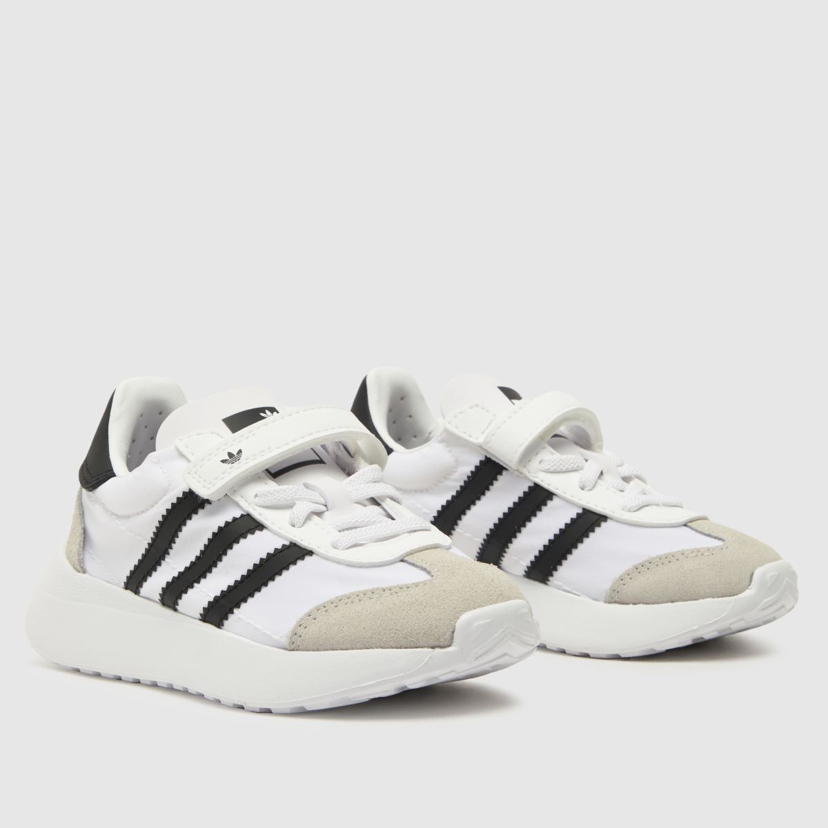 adidas fehér és fekete Country XLG kisgyermek cipők