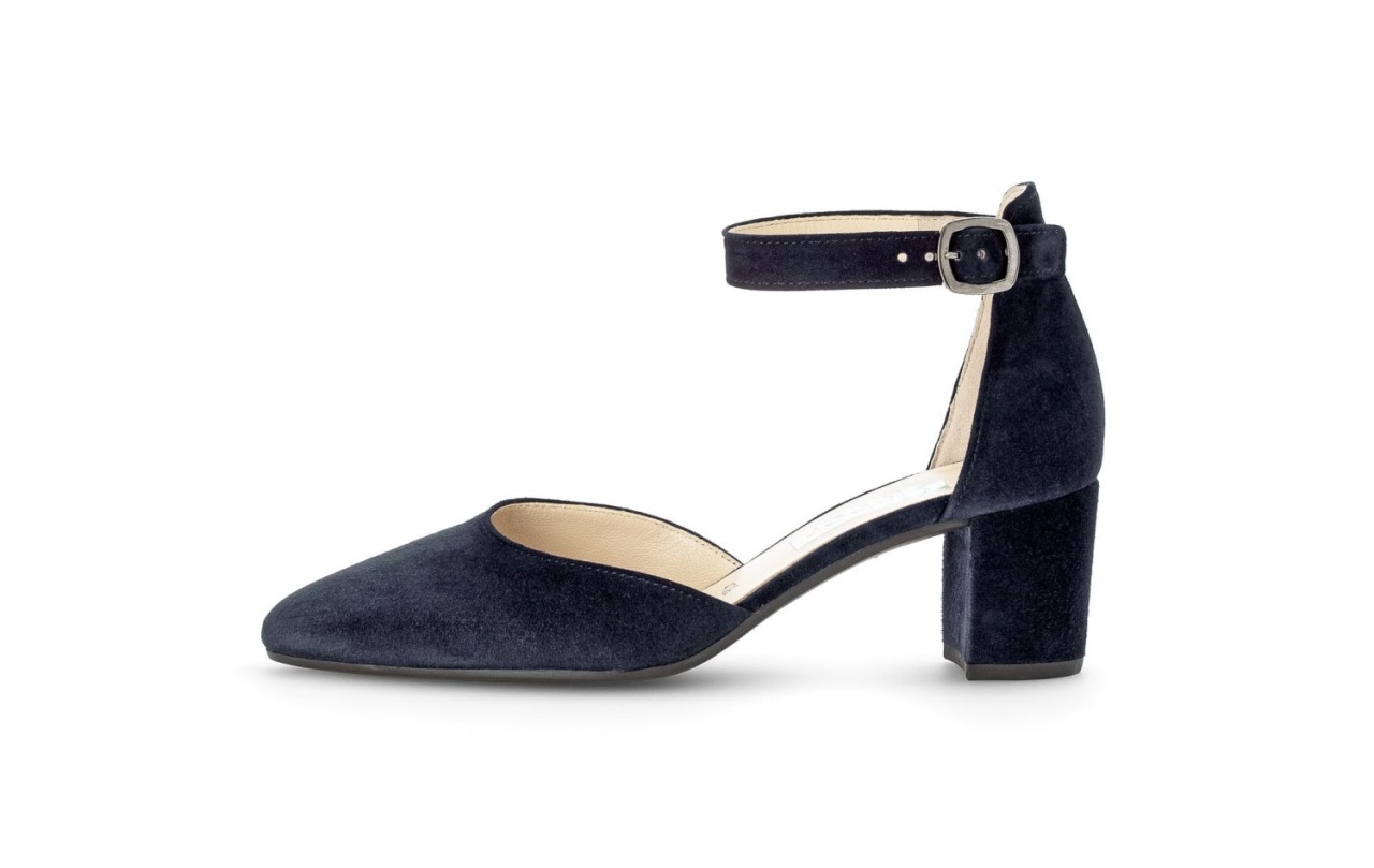 GABOR Ballerinas blau Gabor Fashion Spangenpumps 41.340.16 bla