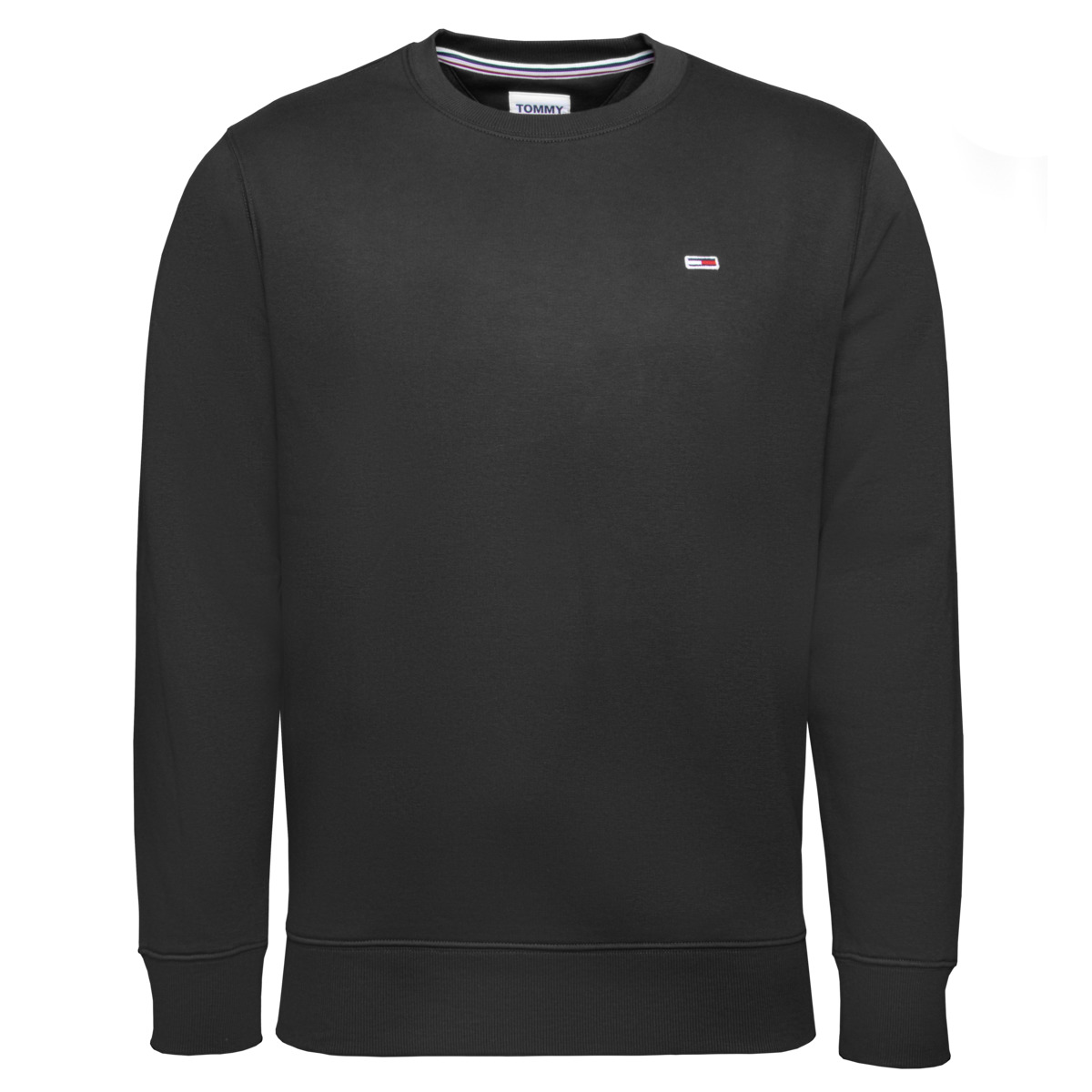 Tommy Hilfiger Tommy Jeans Regular Fleece C Neck Sweatshirt dunkelgrau