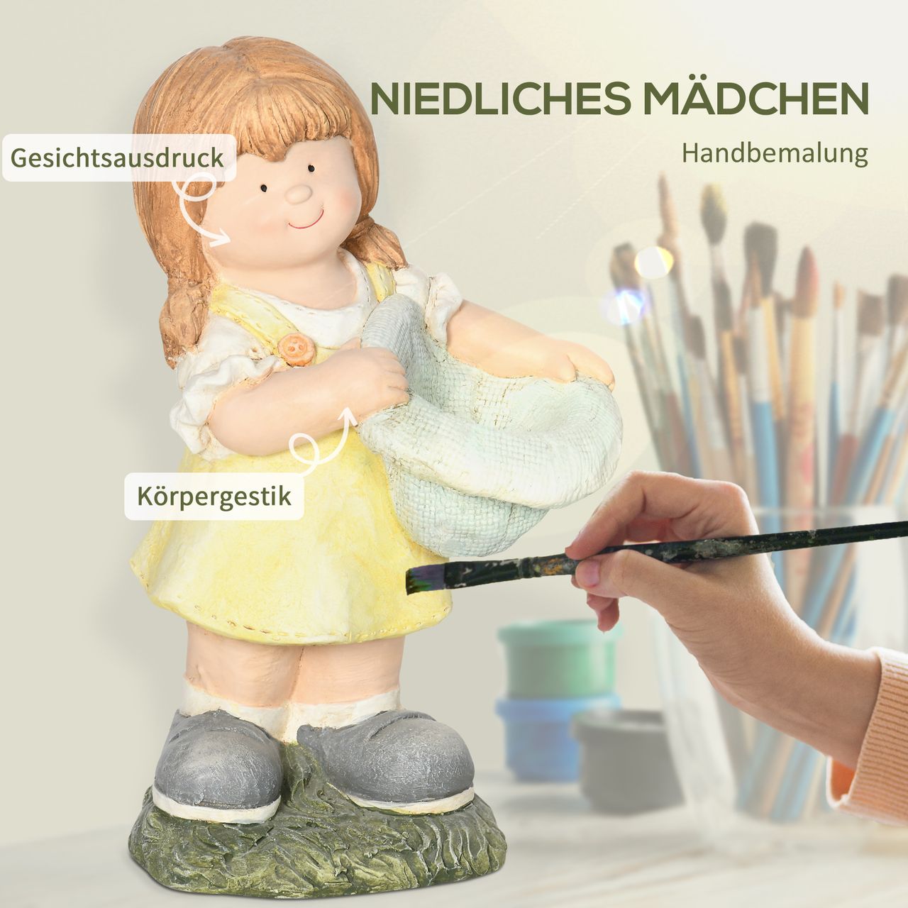 Outsunny Gartenfigur 