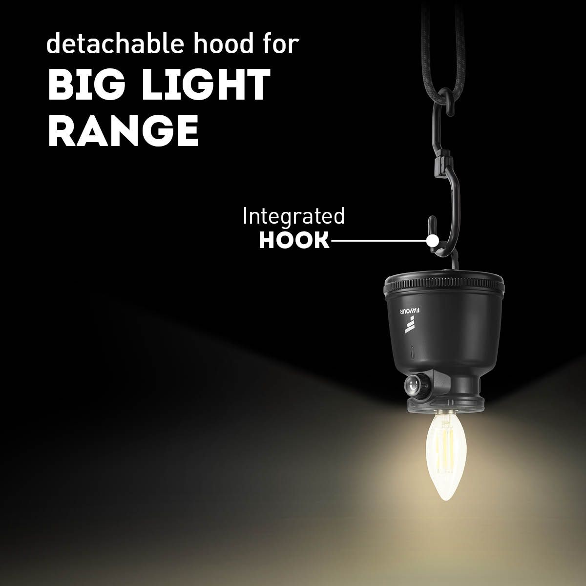 Favour L0818 Filament LED-Laterne
