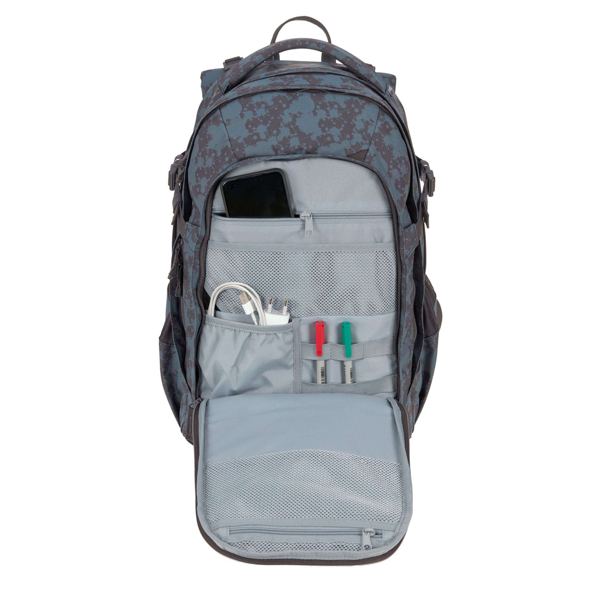 Schulrucksack - BOLD Origin Spots, Blau