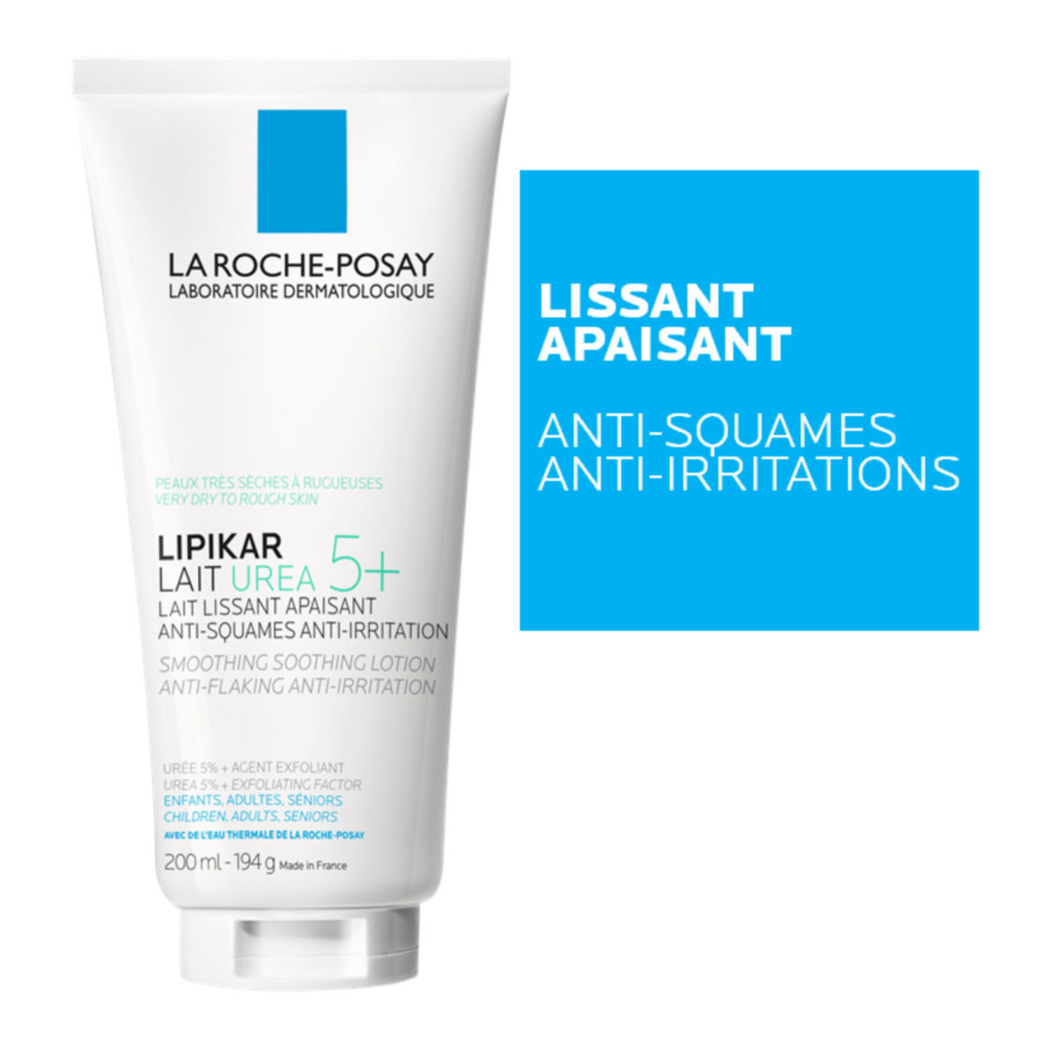 la roche-posay Iso Urea 5+ Lait Lissant Apaisant