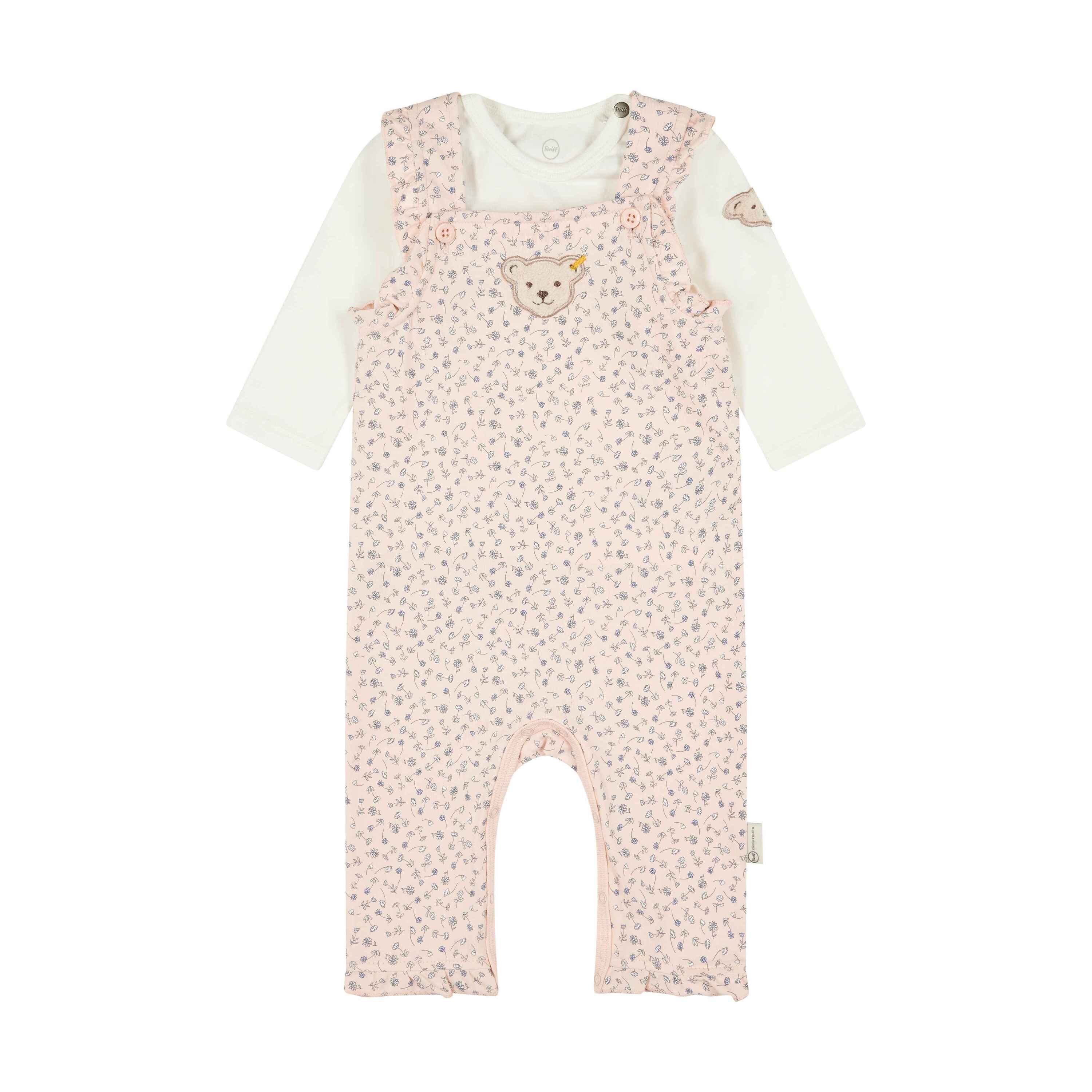 Steiff Strampler Set Strampler + T-Shirt langarm Baby Wellness