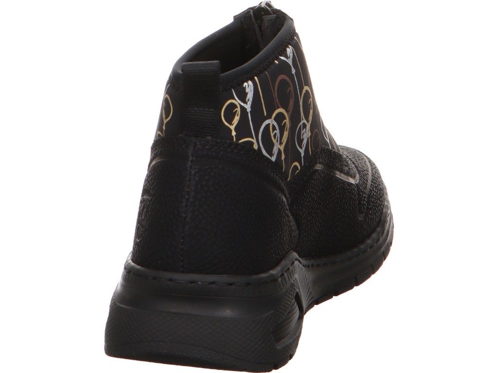 RIEKER Stiefeletten schwarz