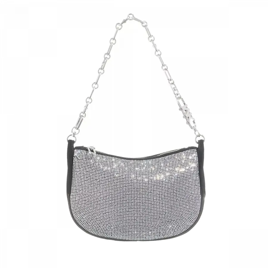 Michael Kors - Michael Kors Clutches & Evening Bags Metallkette Black - schwarz