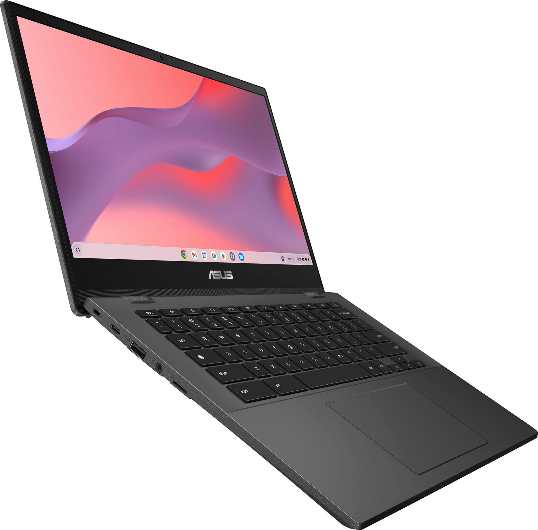 Asus CM1402CM2A-EK0135 Chromebook (35,6 cm/14 Zoll, MediaTek Kompanio 510, Mali-G52 MC2, 128 GB SSD, Full HD Panel)