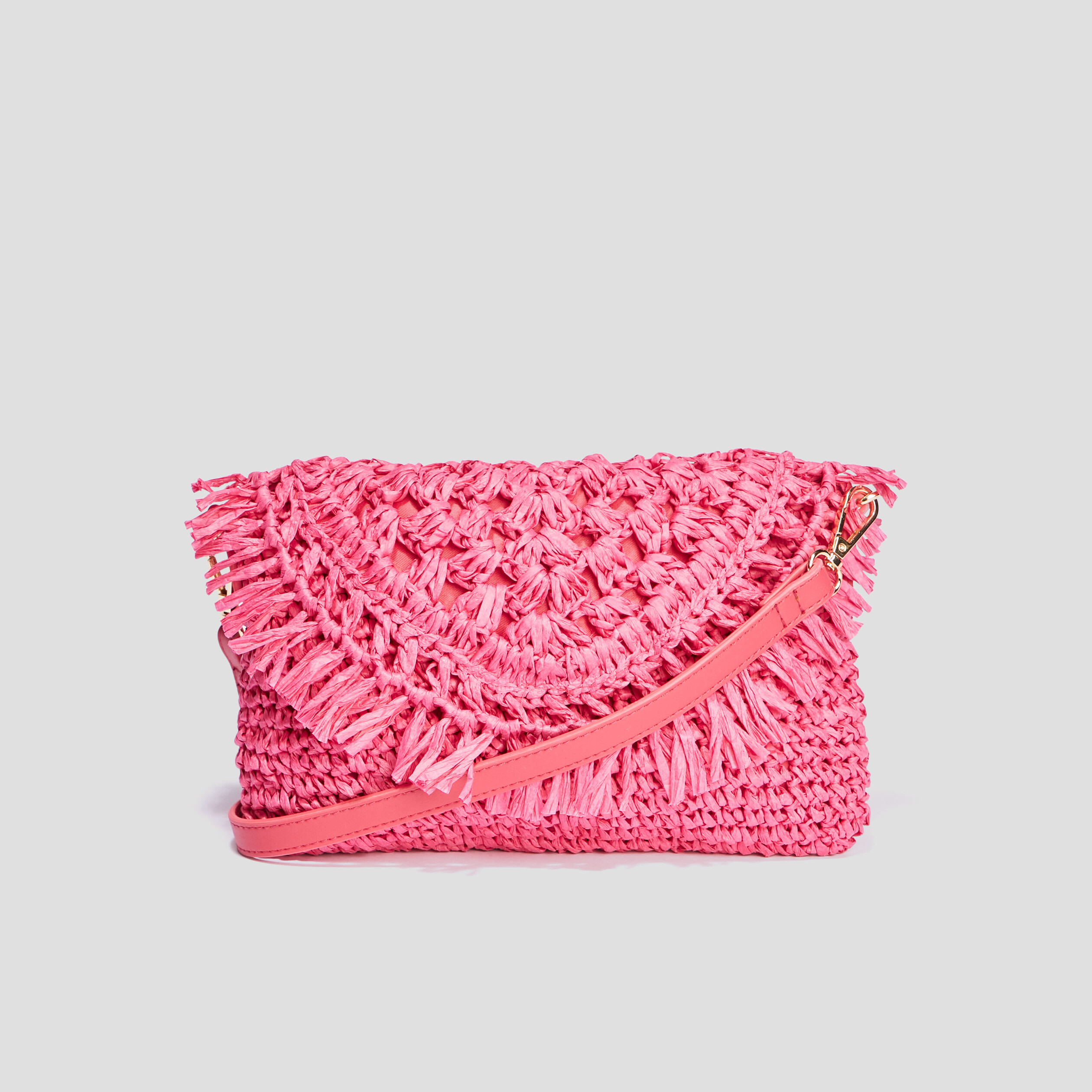Sac rectangulaire rose fushia femme | La Halle