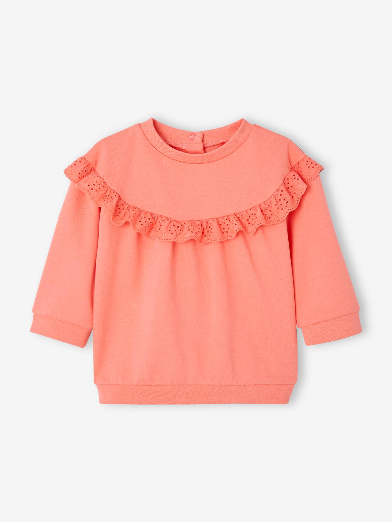 Vertbaudet Baby-Set: Sweatshirt & Leggings Oeko-Tex - fuchsia
