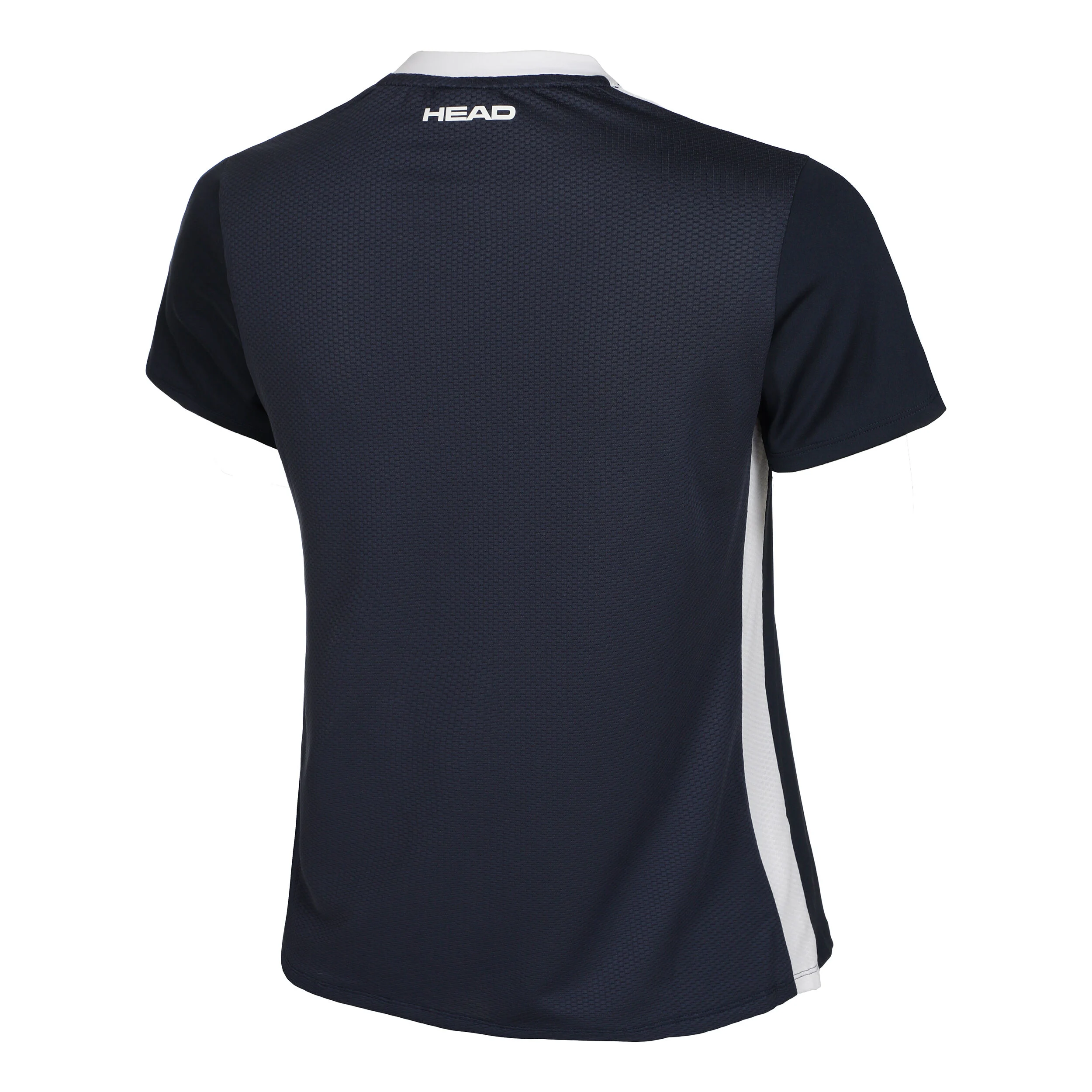 Tie-Break T-Shirt Damen - Dunkelblau, Weiß