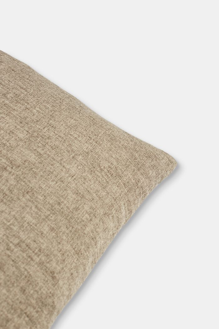 Kissenhülle im Material-Mix mit Micro-Samt