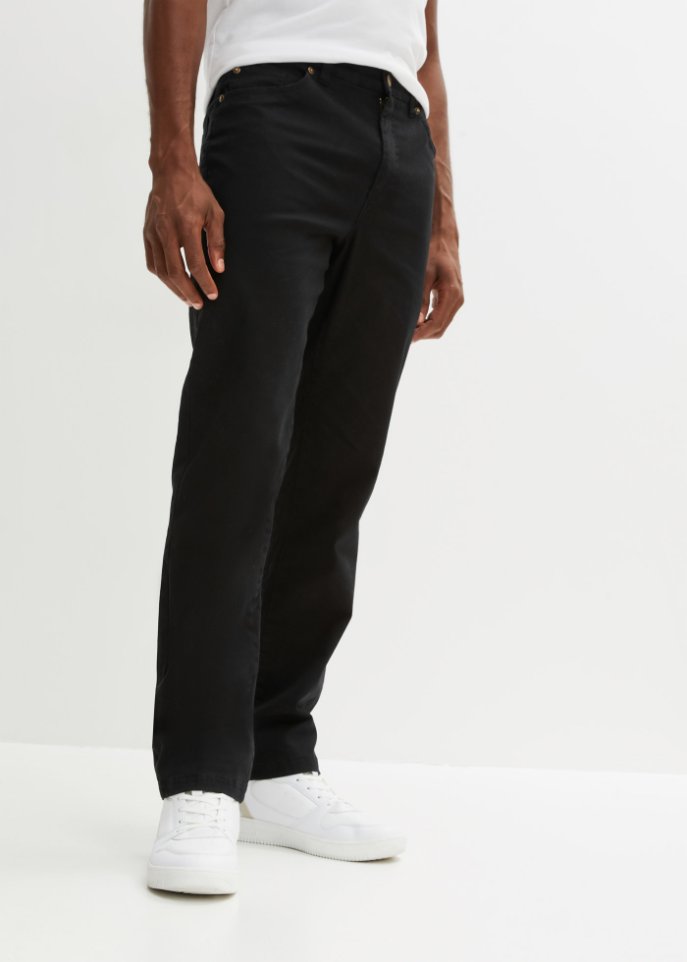 Classic Fit Stretch-Thermohose, Straight
