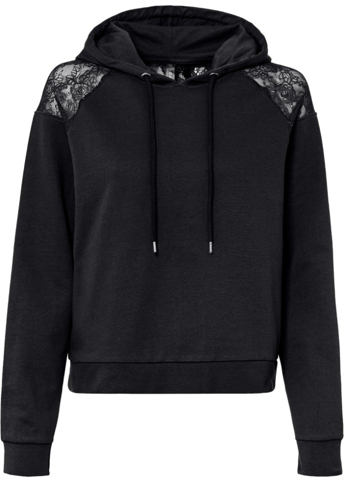 Sweatshirt mit Spitze
