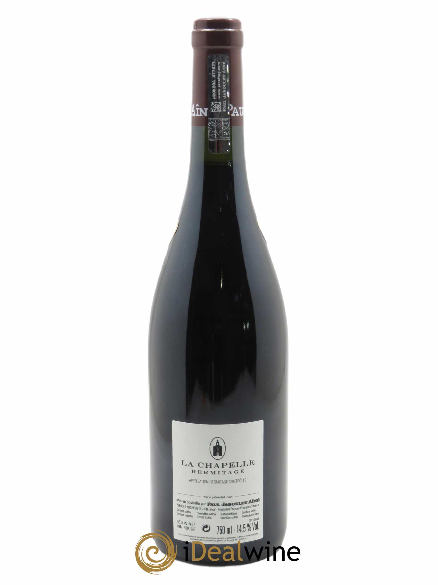 Hermitage La Chapelle Paul Jaboulet Ainé  2012 - Lot de 1 Bouteille