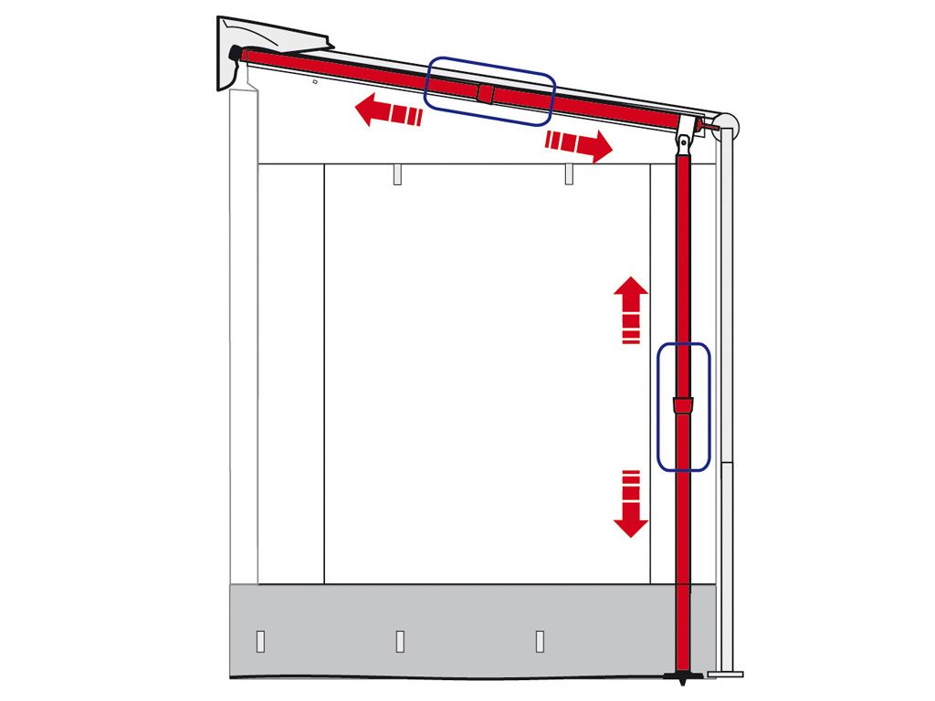 Fiamma Caravanstore Support Leg