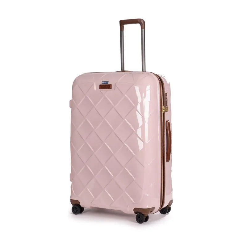 Stratic Leather&More - Hartschalen-Koffer L (bis 76cm) - rose