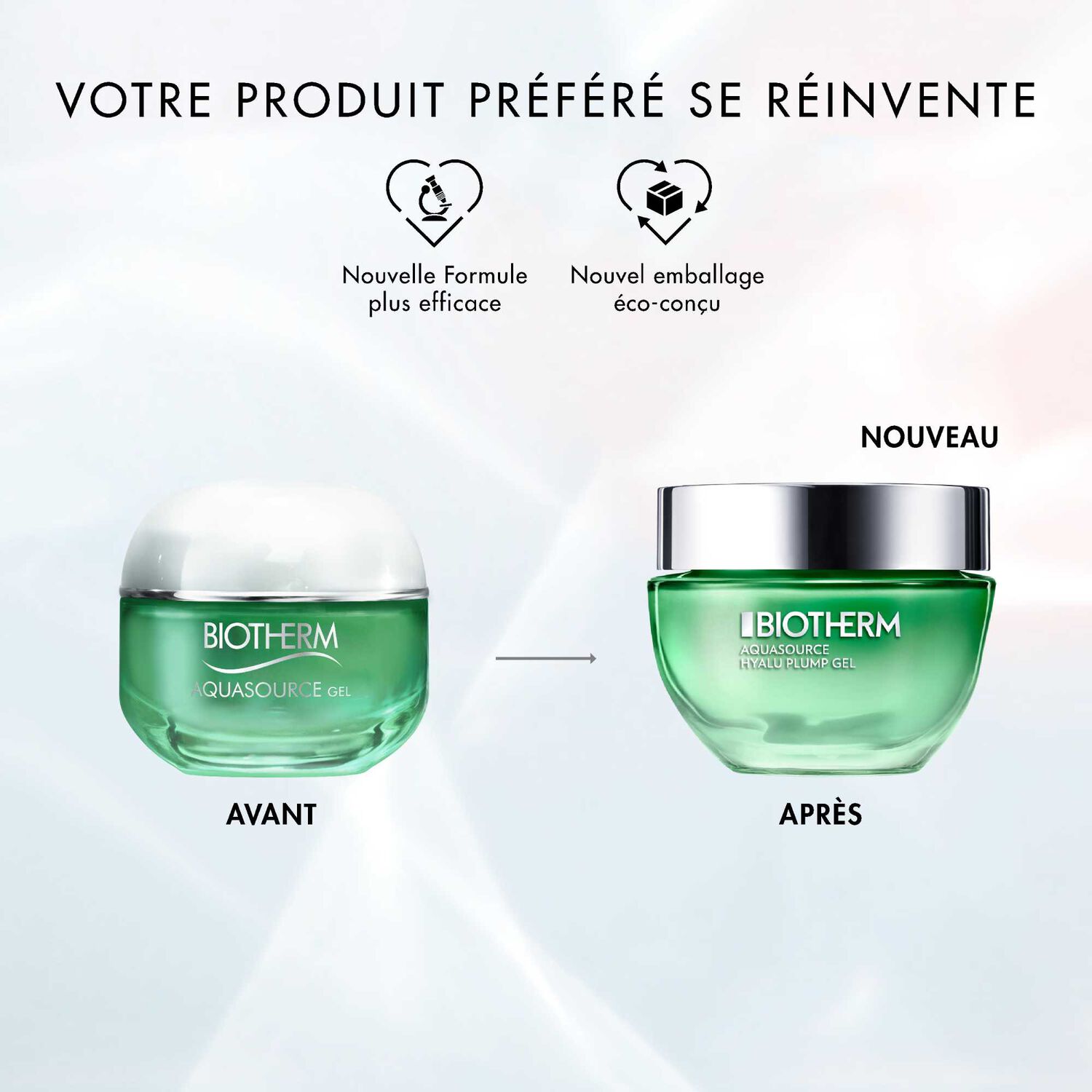 Biotherm Aquasource Hyalu Plump Gel Gel Hydratant à l'Acide Hyaluronique