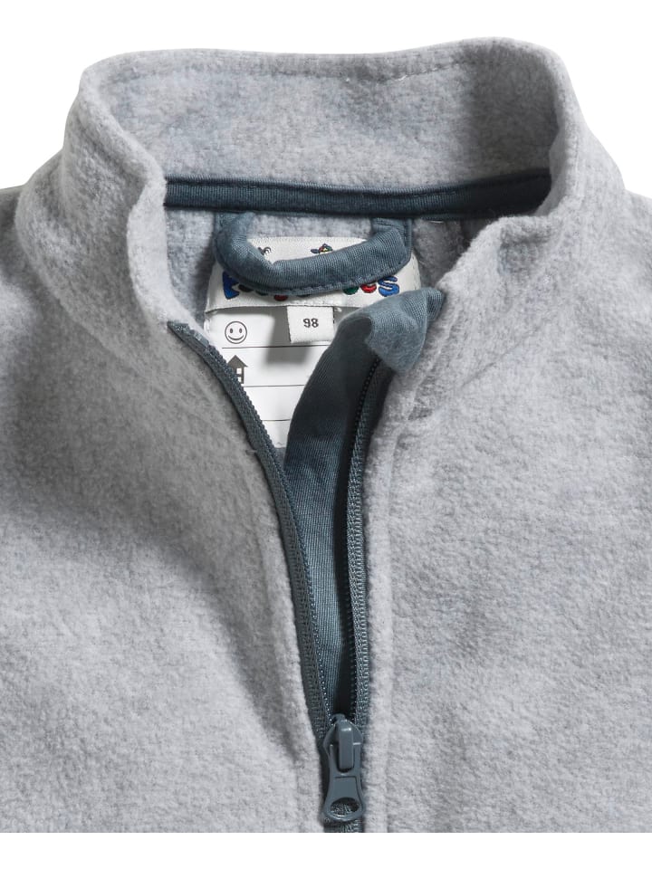 Playshoes Fleece-Weste in Grau/Melange günstig kaufen