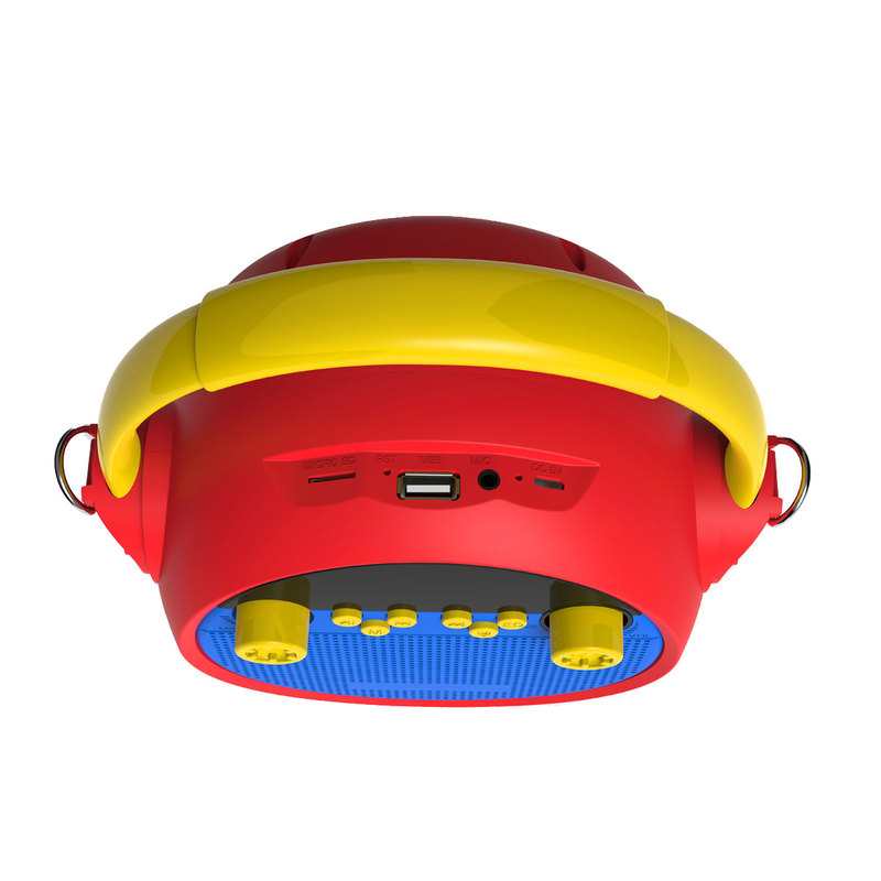 Radio réveil karaoké avec micro Bluetooth WeKids