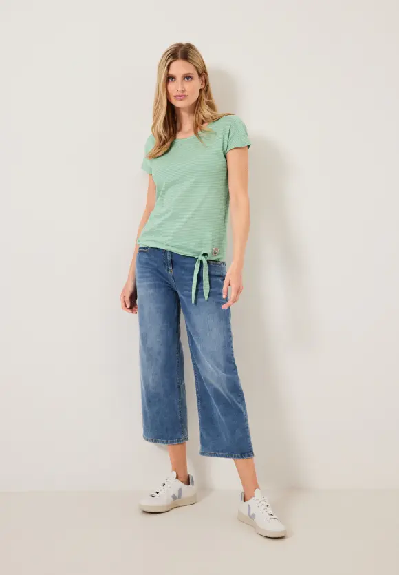 CECIL Shirt mit Knotendetail