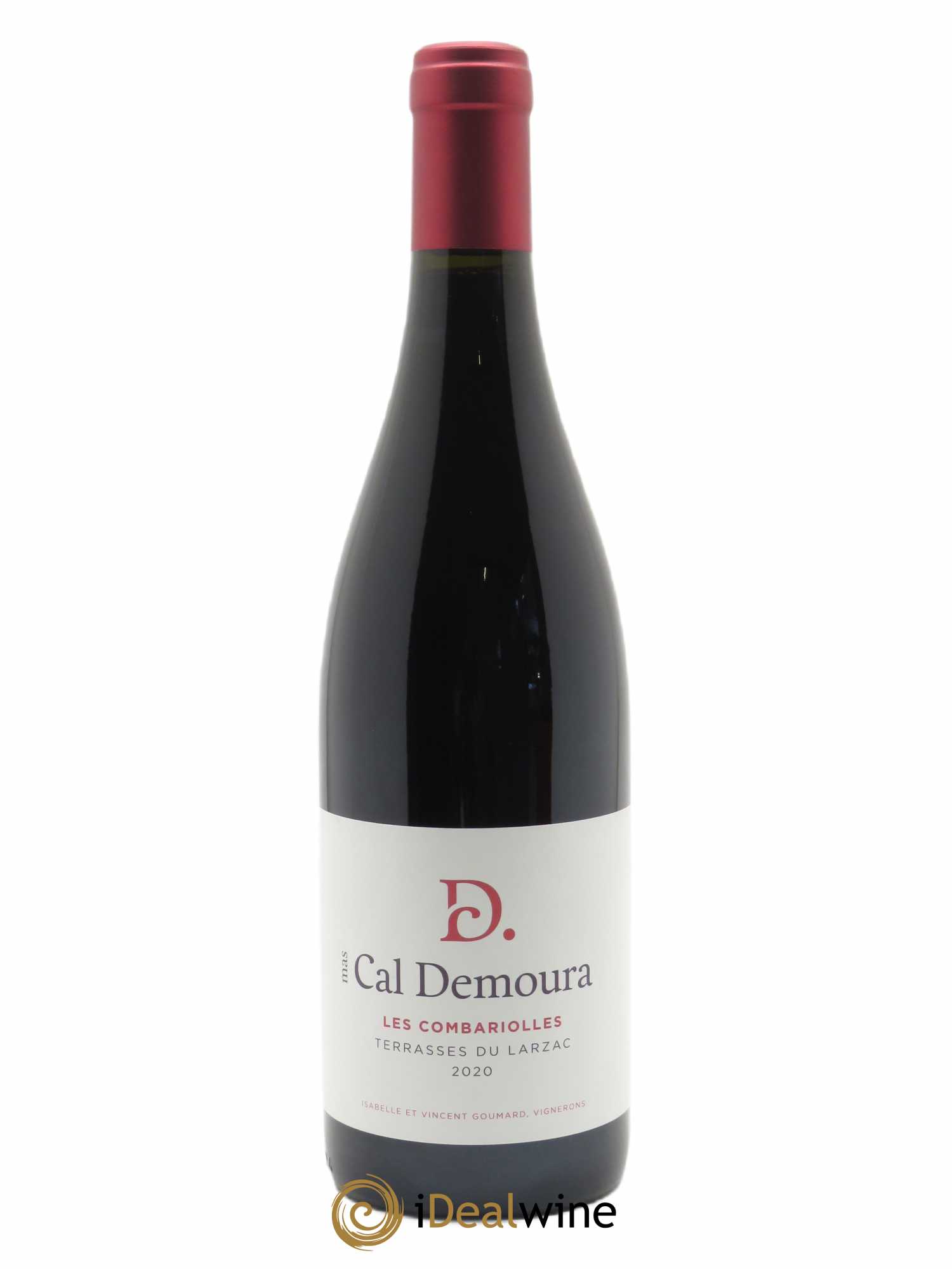 Terrasses du Larzac Les Combariolles Mas Cal Demoura  2020 - Lot de 1 Bouteille