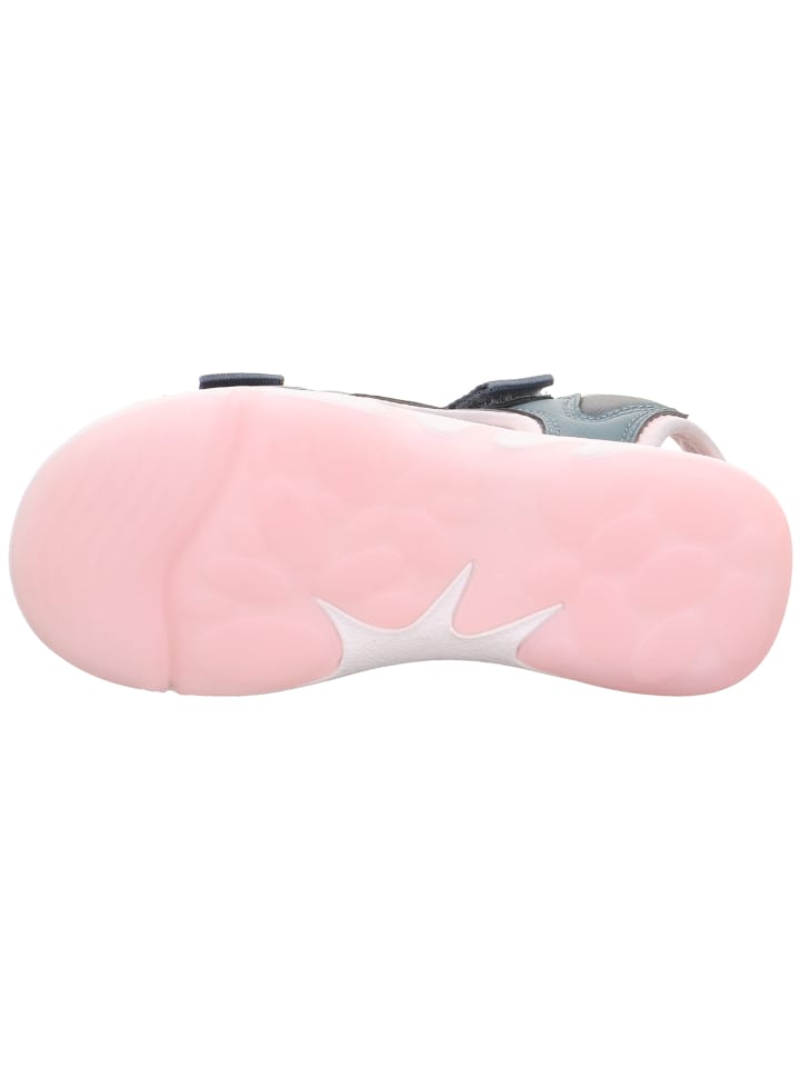 superfit Sandale PEBBLES in Blau/Rosa günstig kaufen
