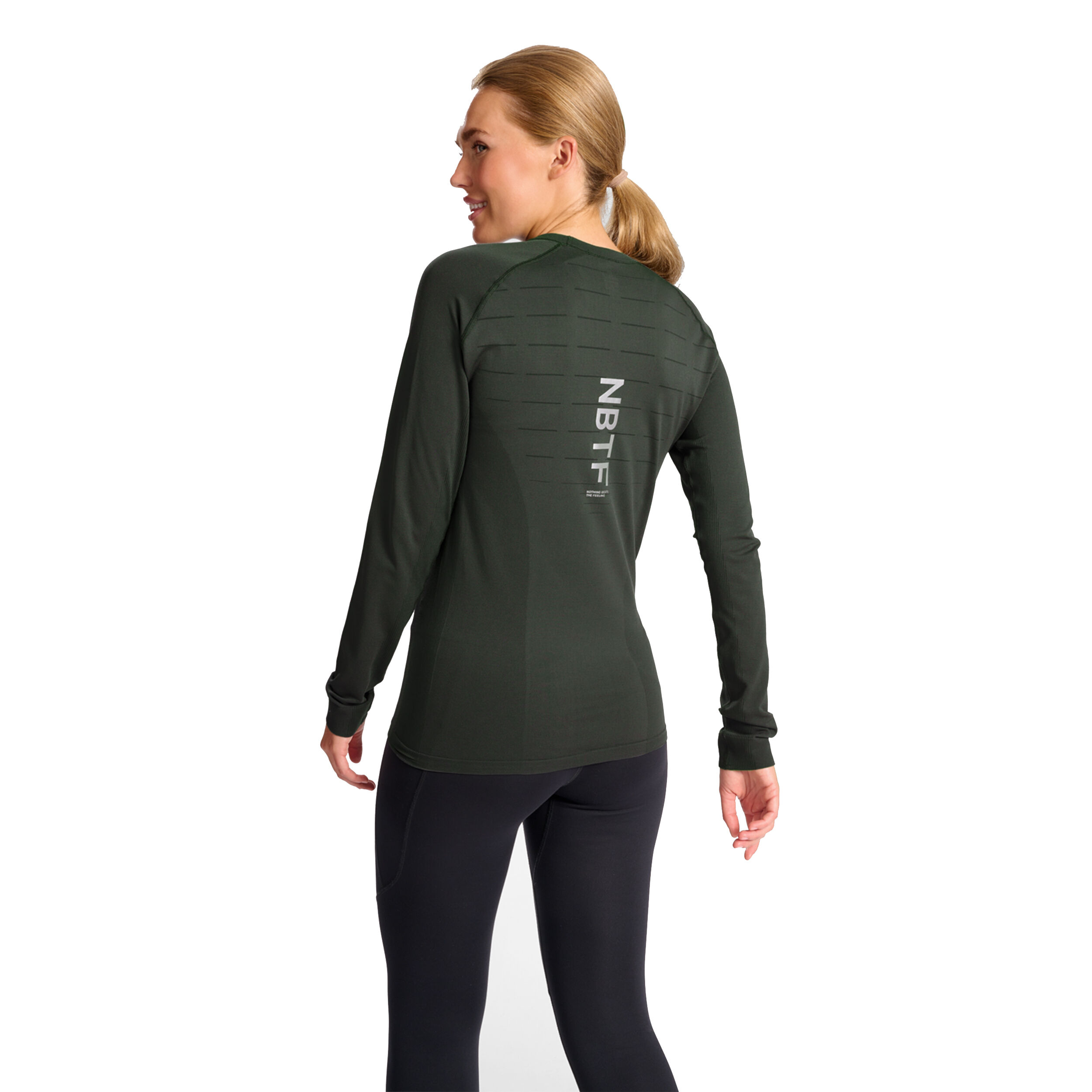 Pace Seamless Lauftop Damen - Beige
