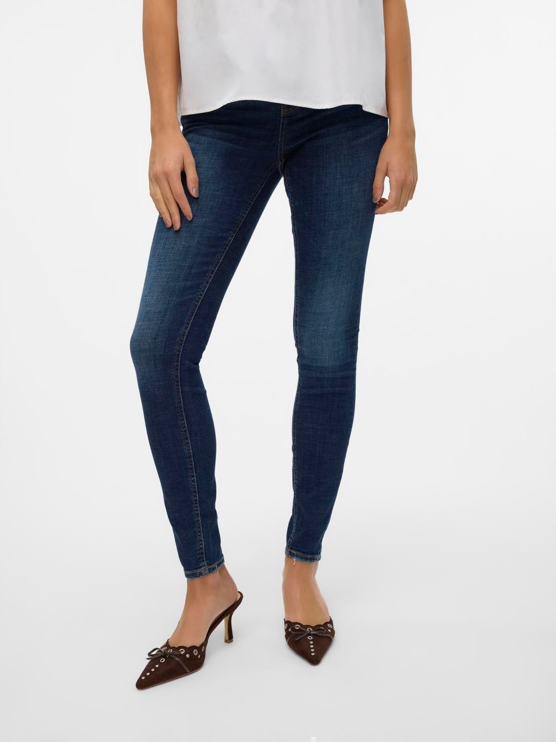 VMFLASH Mid Rise Skinny Fit Jeans