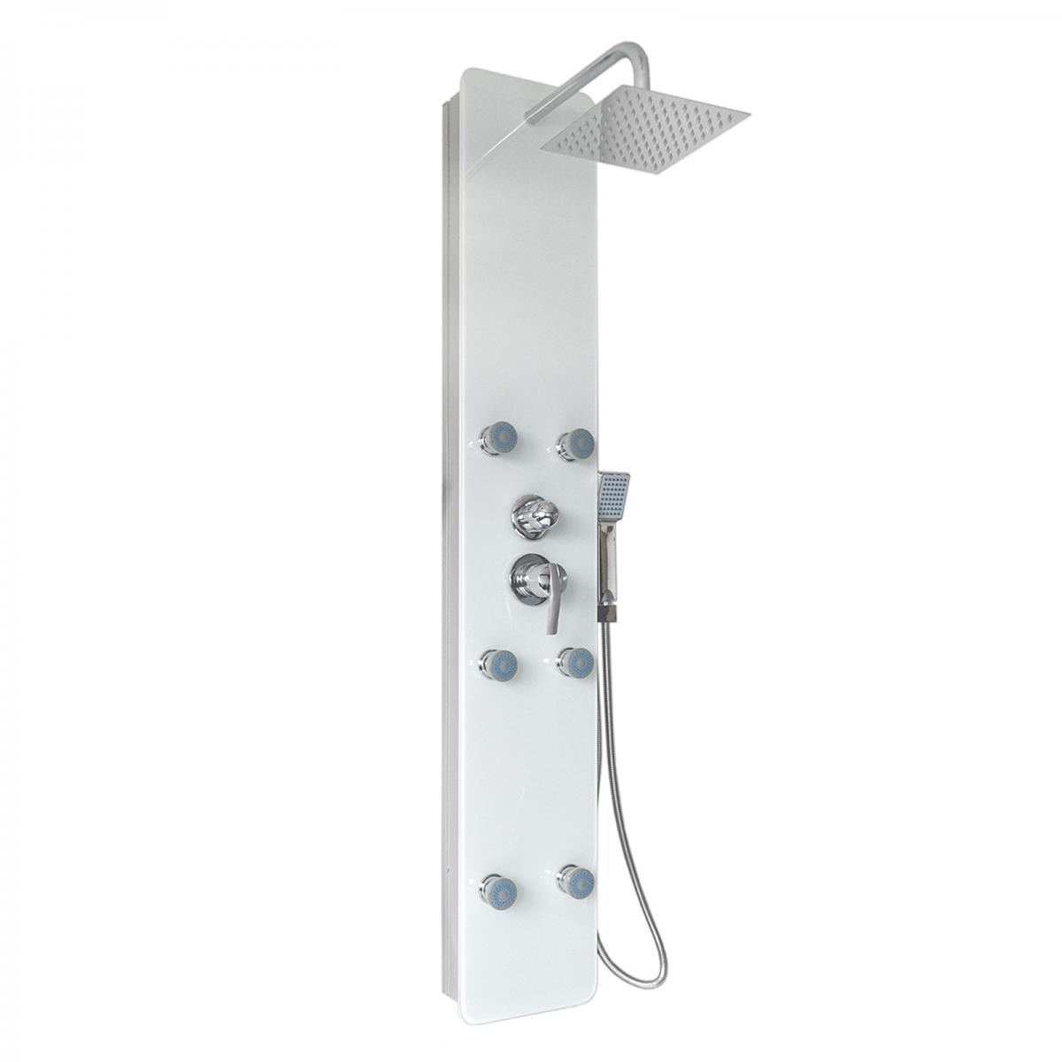 Home Deluxe Duschpaneel DIVE - white