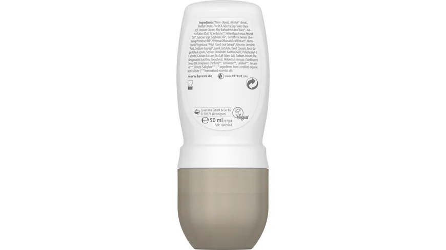 lavera Deo Roll-on NATURAL & MILD 50 ml