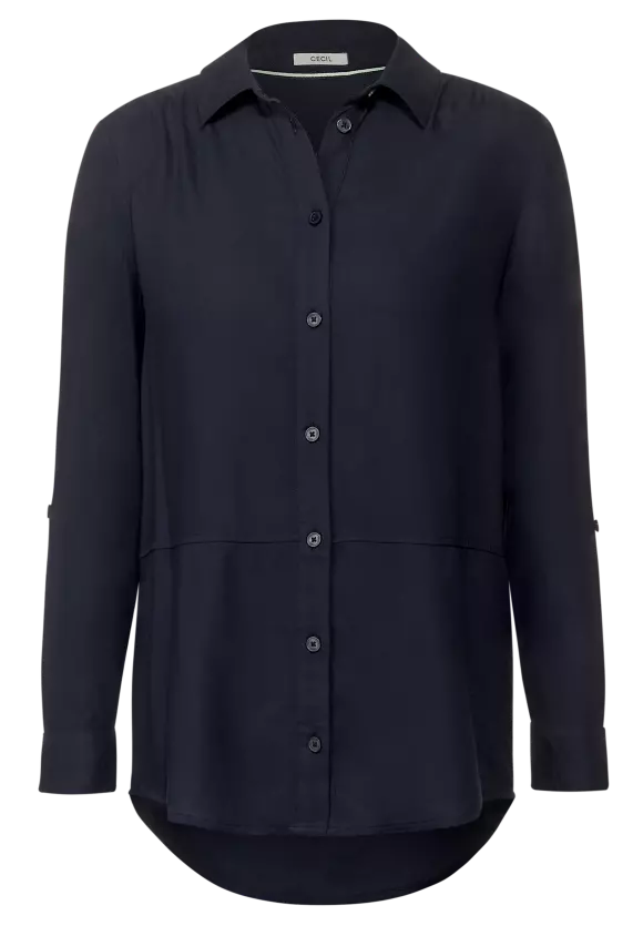 CECIL Longbluse in Unifarbe