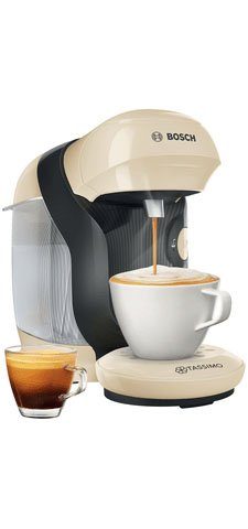 TASSIMO Kapselmaschine STYLE TAS1107, 1400 W, vollautomatisch, geeignet für alle Tassen, platzsparend