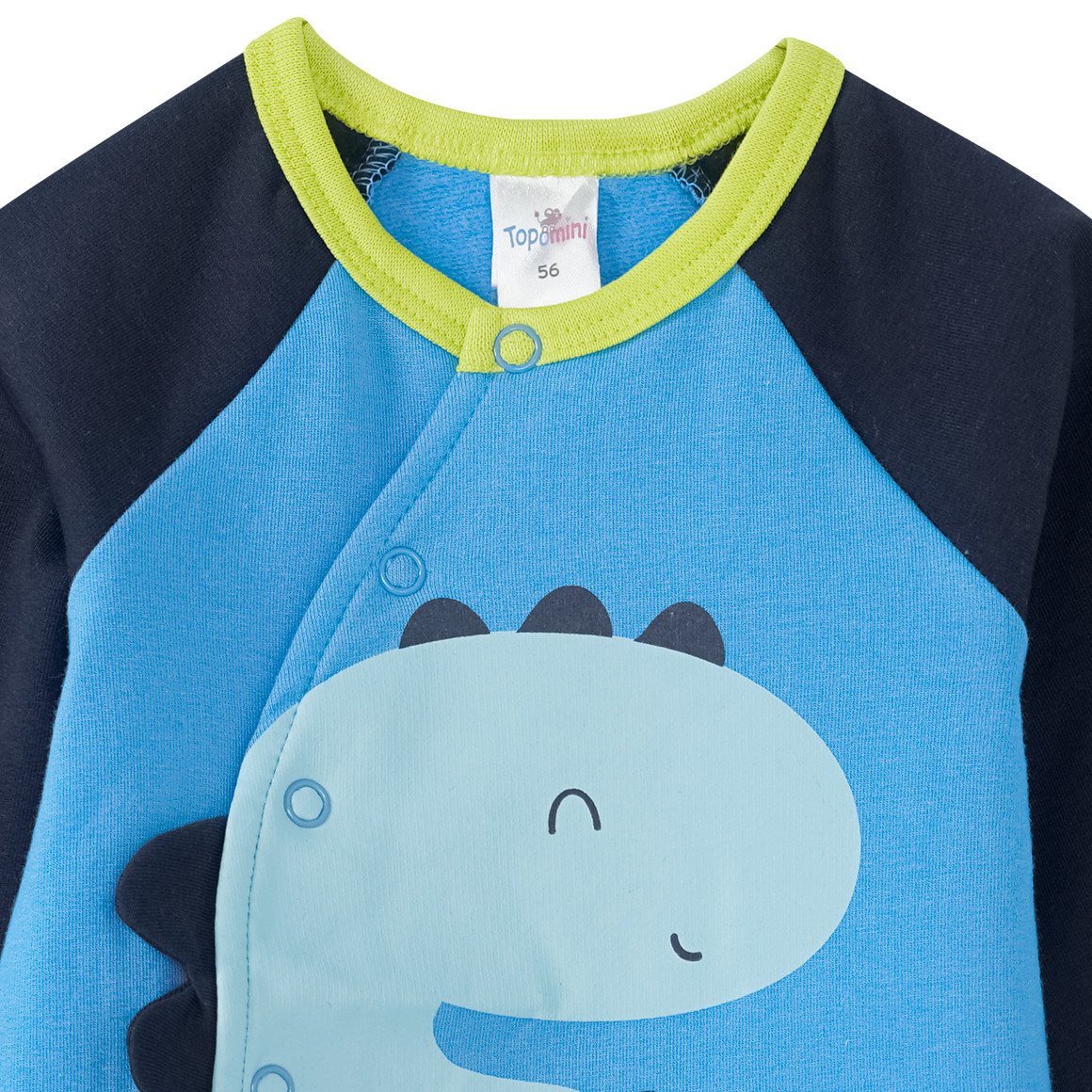 Newborn Schlafanzug mit Dino-Motiv