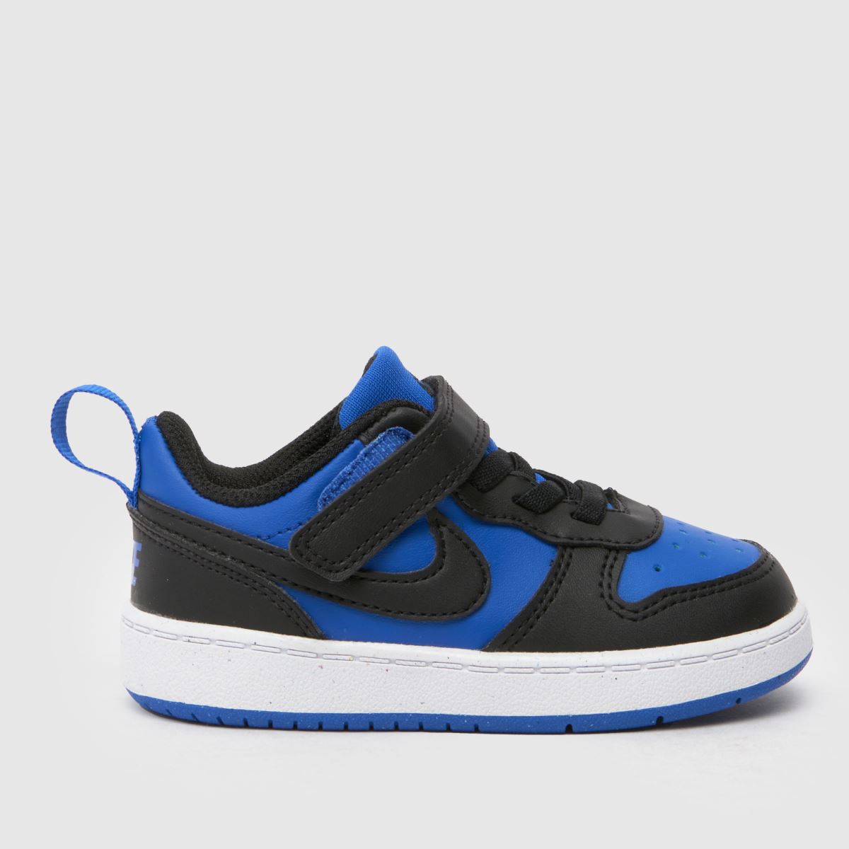 Nike Court Borough Low Recraft Fiú Gyerek Utcai Cipő Fekete/Kék