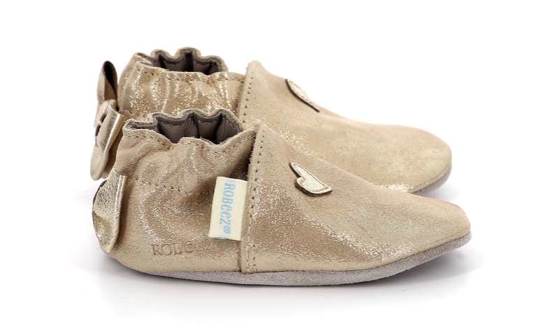 Chaussons cuir Mini Love