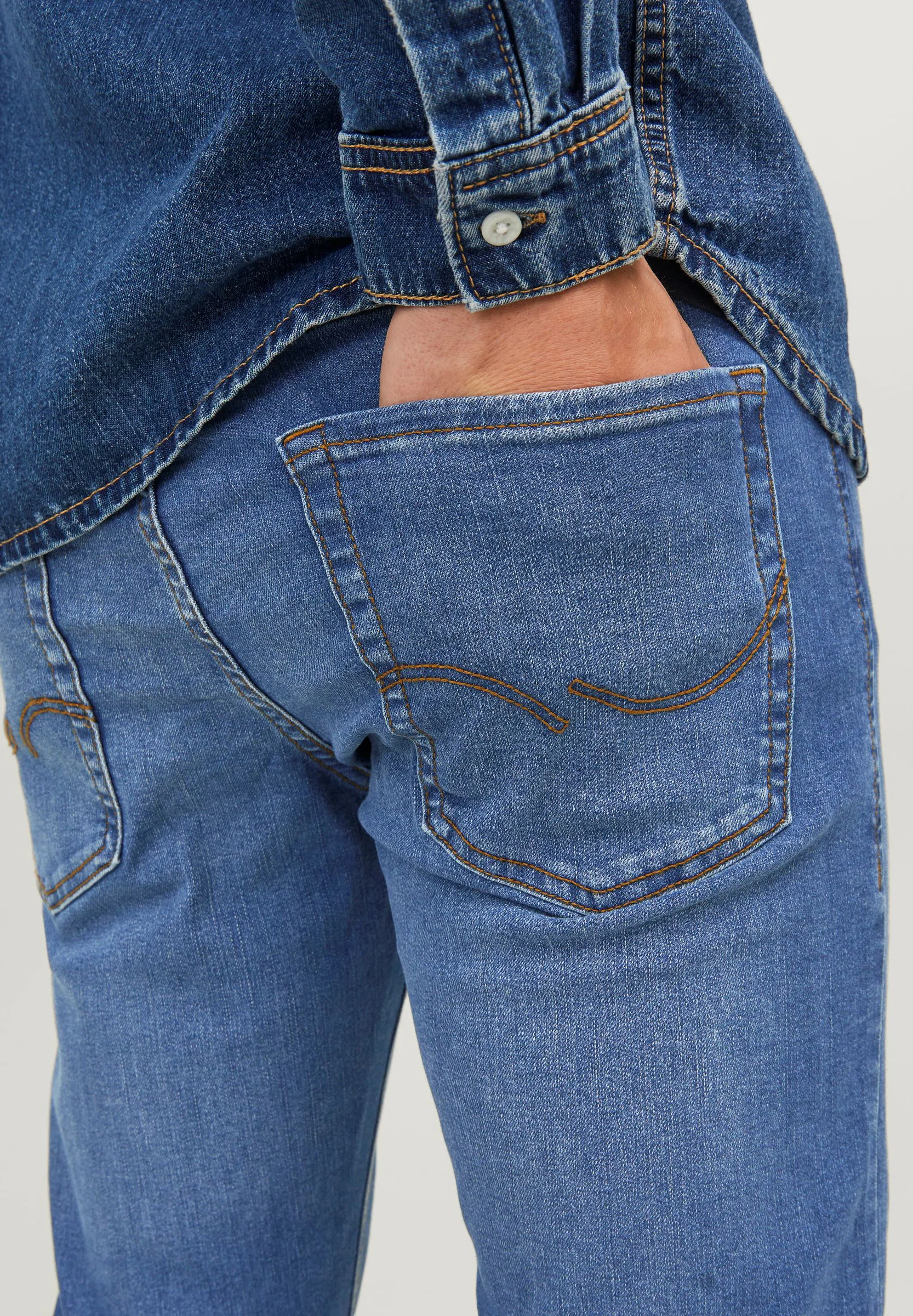 Jack & Jones JJIGLENN JJORIGINAL - Vaqueros ajustados