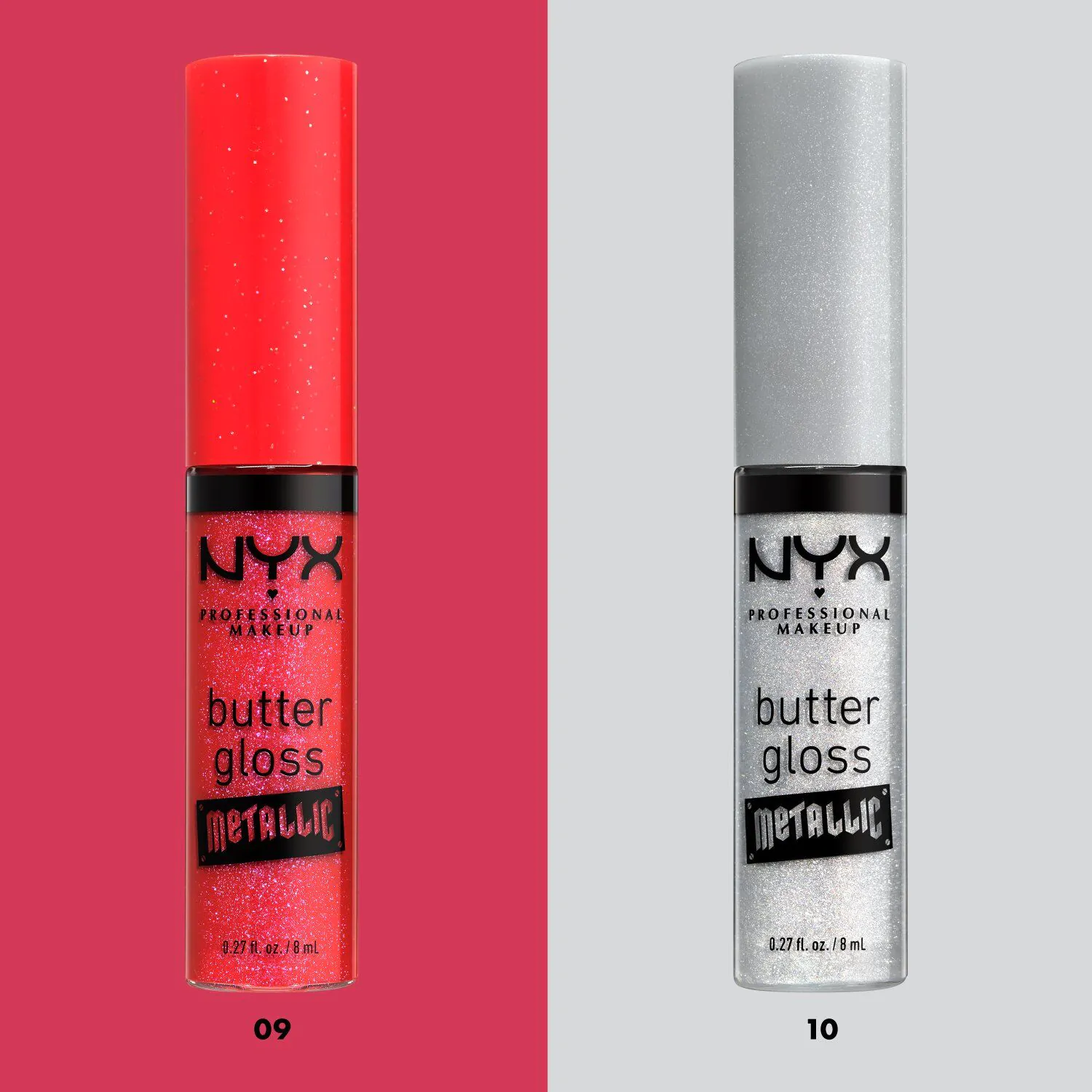 NYX Butter Gloss metalik sjaj za usne Blood