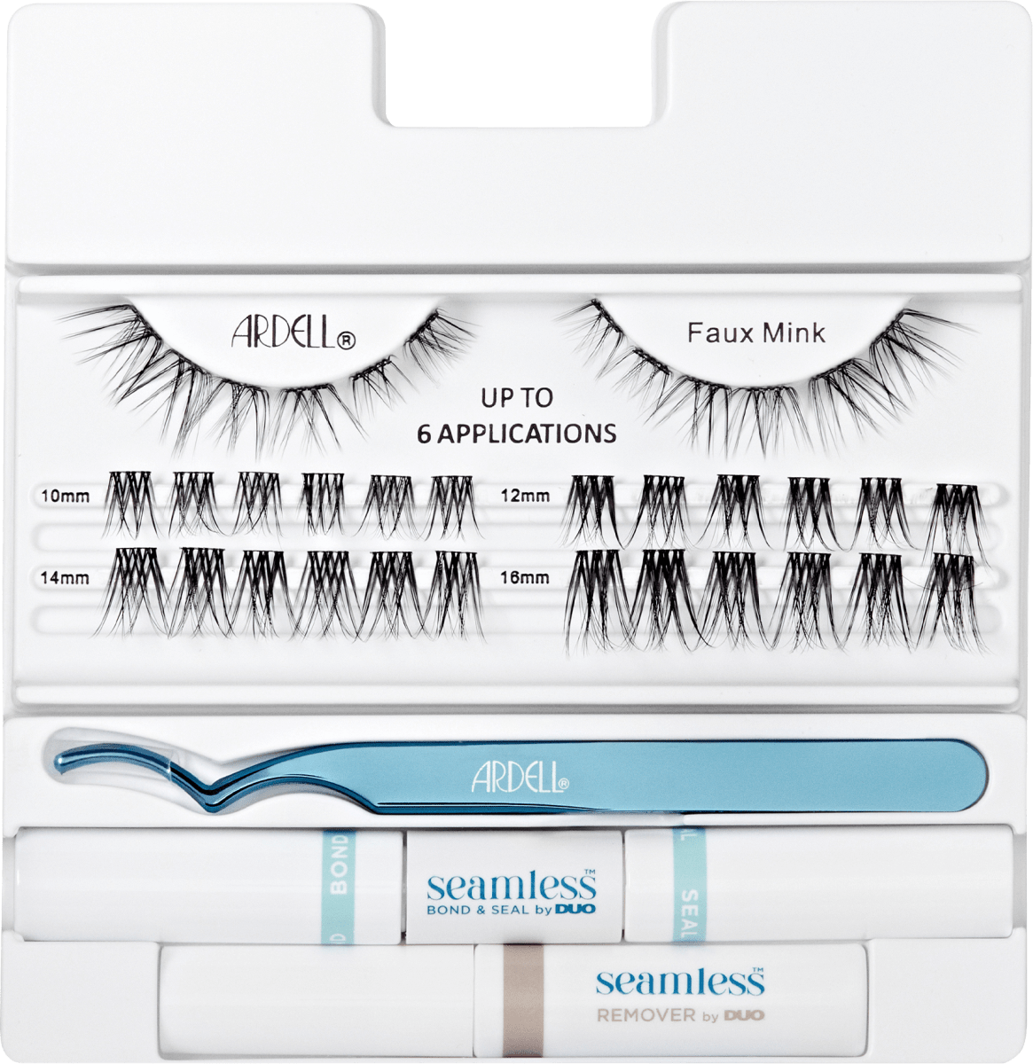 Künstliche Wimpern Set Seamless Fauxmink, 1 St