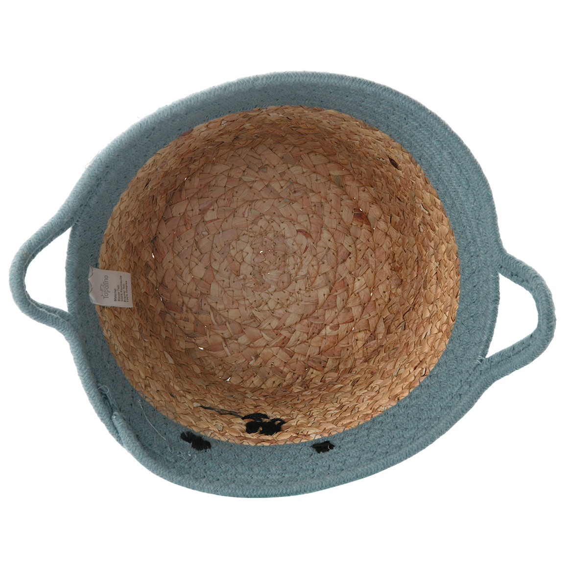 Kleiner Aufbewahrungskorb aus Seegras