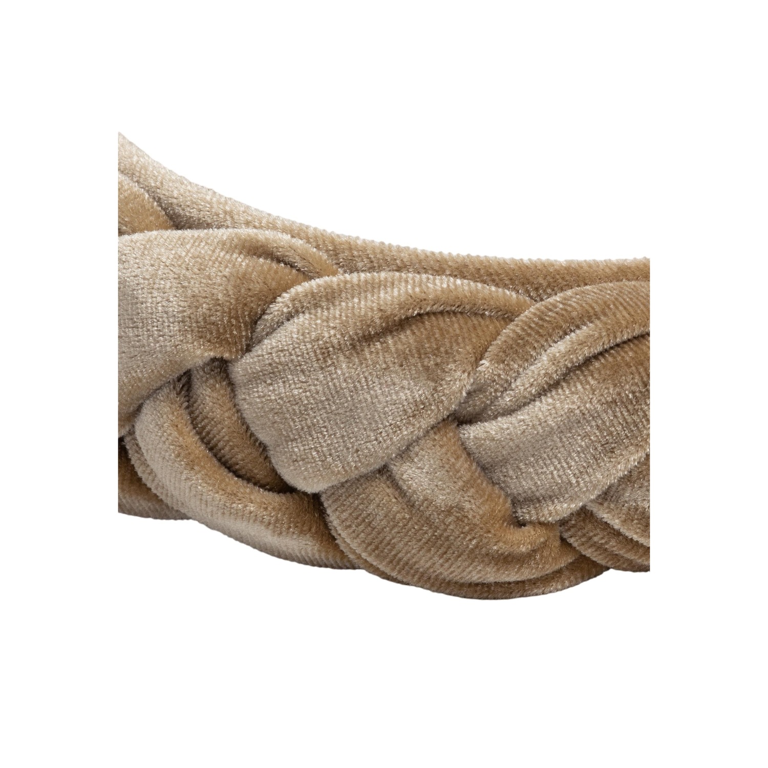 Haarreif Scarcela mit geflochtenem Samt-Design
