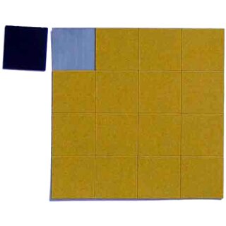 Magnet Bases 25x25mm 4x4 inkl. Ferro - Folie