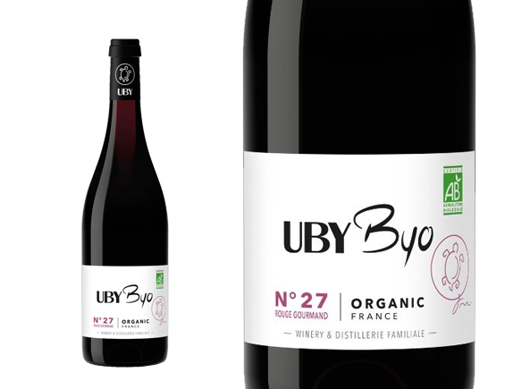 Uby N°27 Byo Rouge Sud-Ouest Vin de France