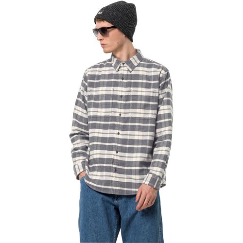 HERREN HEMD NATURE TIME SHIRT M