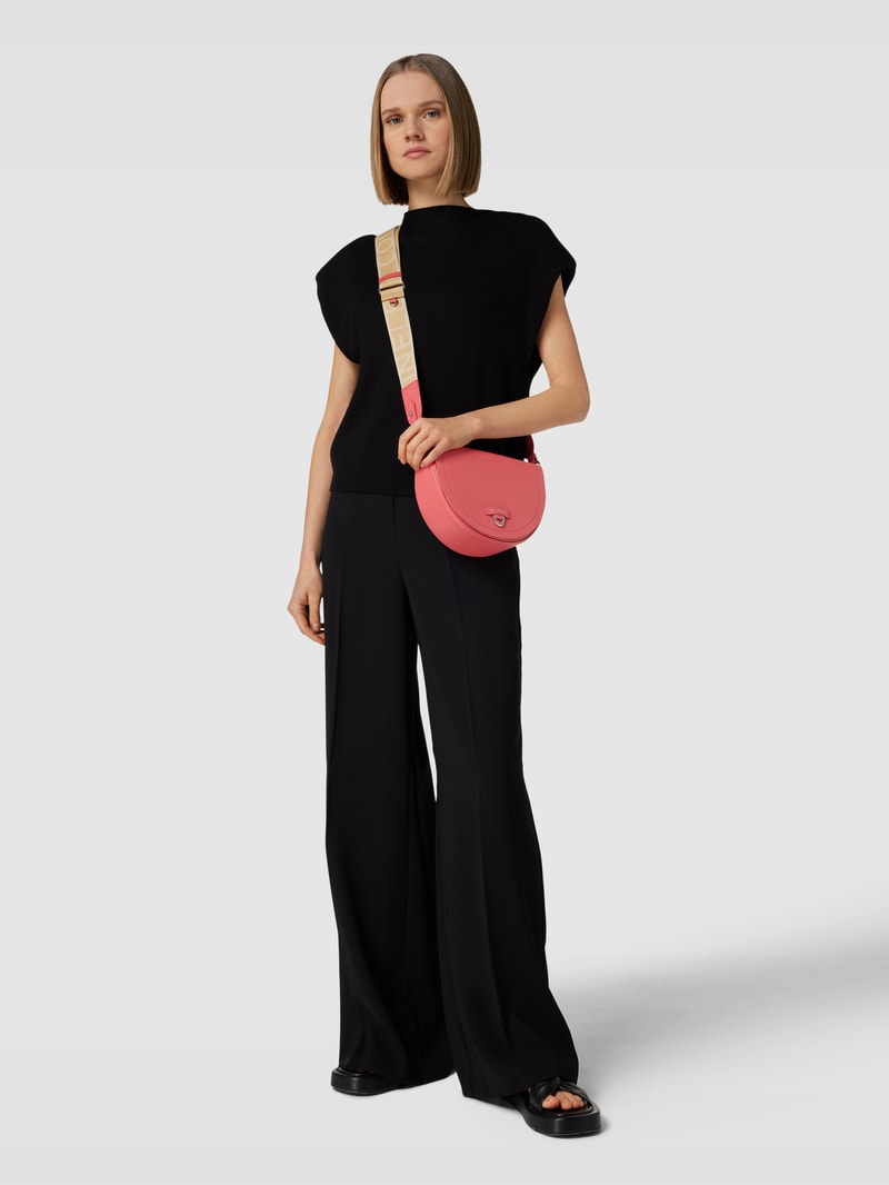 Saddle Bag mit Label-Detail Modell 'BLAIRE' in koralle